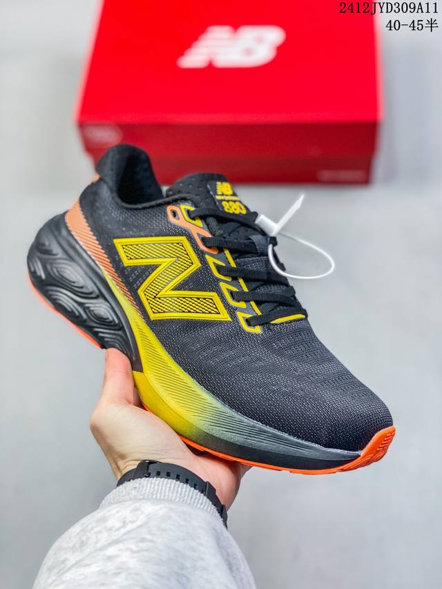 公司级new Balance Nb Fresh Foam 轻量跑鞋 Evoz V2舒适耐磨低帮跑步鞋 实拍首发 受到fresh Foam880舒适骑行的启发 E