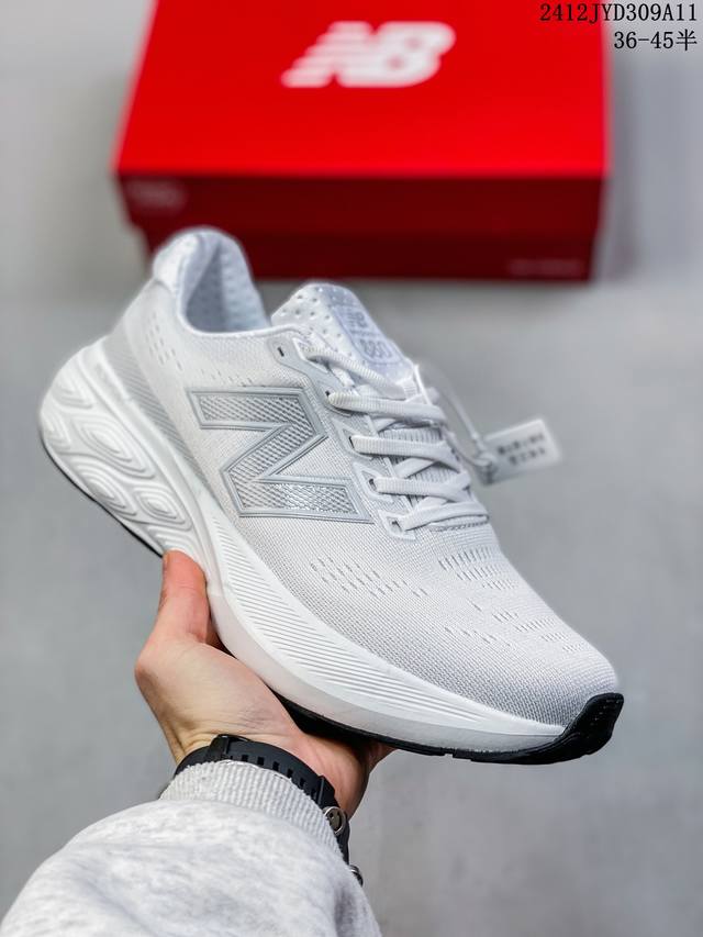 公司级new Balance Nb Fresh Foam 轻量跑鞋 Evoz V2舒适耐磨低帮跑步鞋 实拍首发 受到fresh Foam880舒适骑行的启发 E