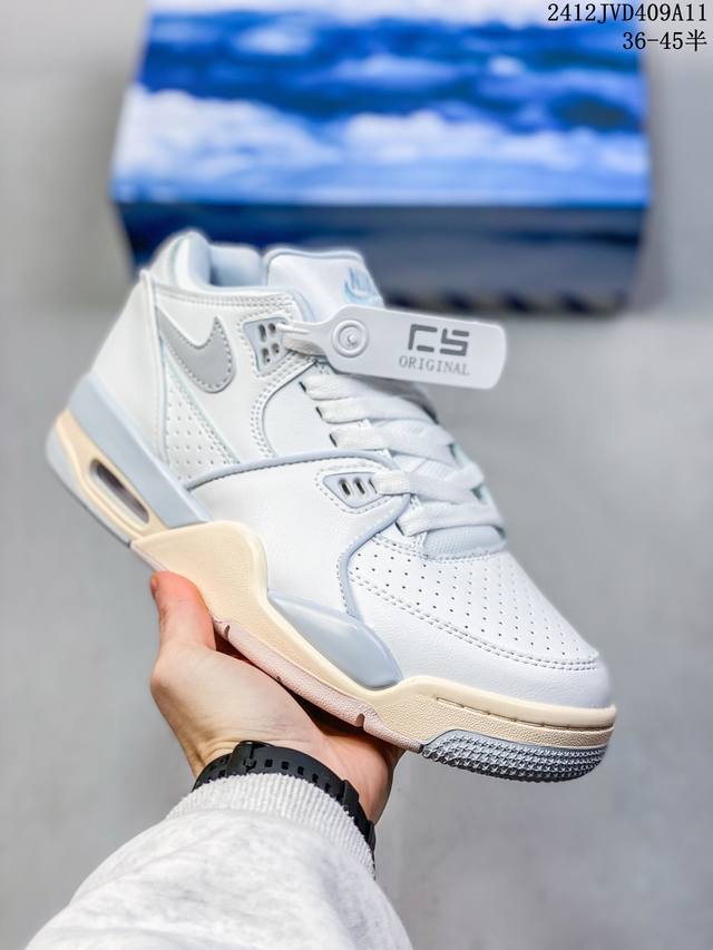 公司级耐克nike Air Flight 89男子运动鞋 Aj4兄弟款 缓震篮球鞋 重塑80年代后期非凡篮球战靴的经典风范 利落皮革结构搭载卓越缓震系统 重现传