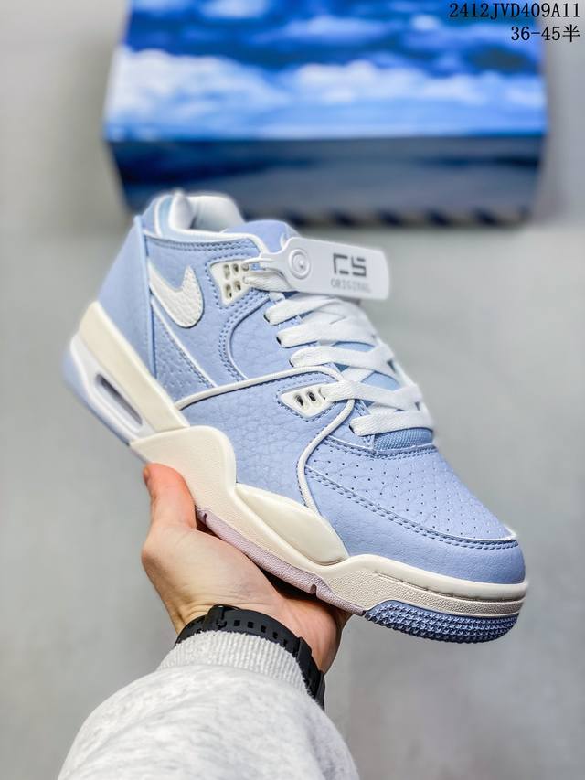 公司级耐克nike Air Flight 89男子运动鞋 Aj4兄弟款 缓震篮球鞋 重塑80年代后期非凡篮球战靴的经典风范 利落皮革结构搭载卓越缓震系统 重现传