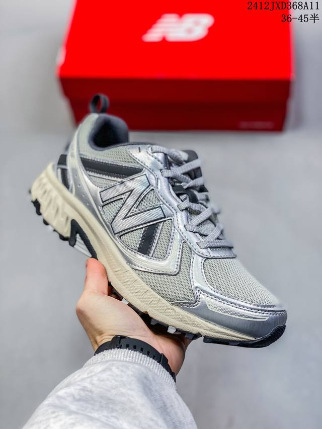 公司级new Balance Nb Wt410Ck5 浅灰银 复古运动跑步鞋男女增高老爹鞋 货号:Mt410Km5 尺码:36 36.5 37 37.5 38