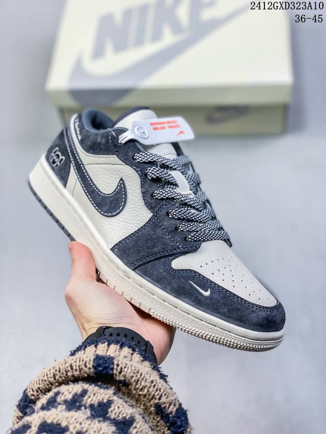 海外爆款限量发售！公司级 Nike Sb Dunk Low“ 斯图西联名 米灰线条” 周年高端定制 低帮休闲板鞋 定制鞋盒 大厂纯原品质出货 超高清洁度 皮料切