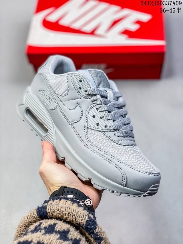 公司级nike Air Max 90 Se 初代系列低帮复古气垫百搭休闲运动慢跑鞋 货号:Fn8005-002 尺码:36 36.5 37.5 38 38.5