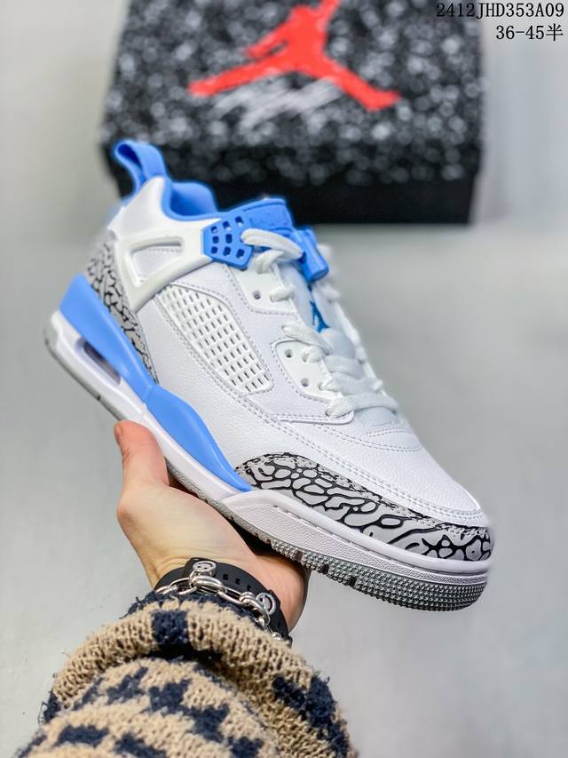 Jordan Spizike Low Aj复古低帮篮球鞋 Fq1869- 这款鞋子著名导演斯派克 李的jordan Spizike专属，预计于明年夏季推出全新低