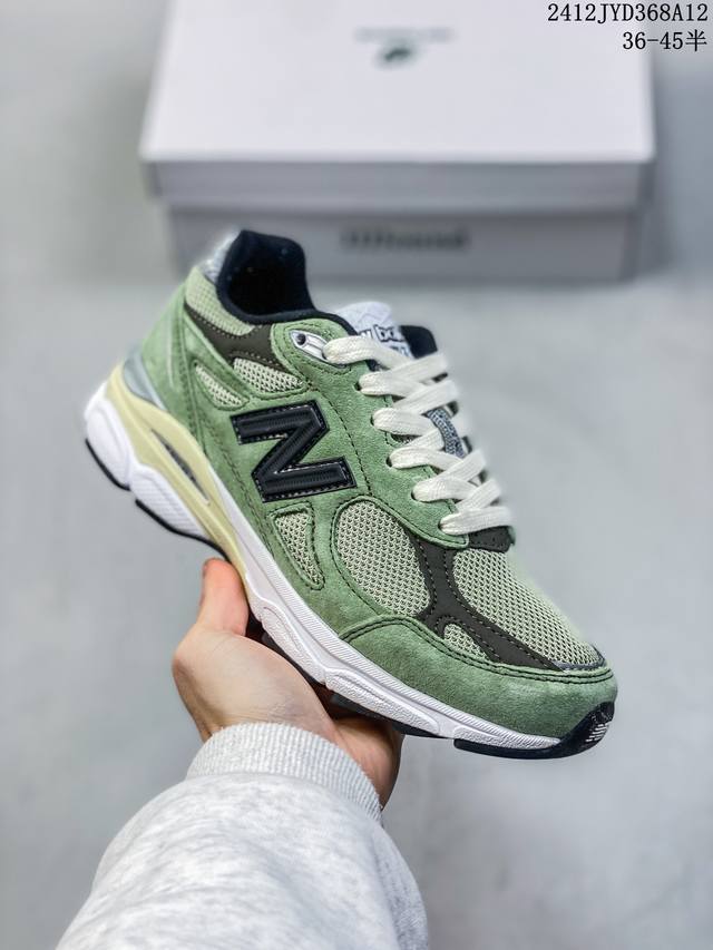 New Balance M990Gl6 新百伦nb990V6 第六代总统复古慢跑鞋 正确3M反光细节 原楦原纸版开发 正确6层组合底模精密开发 搭载全新碳素中底