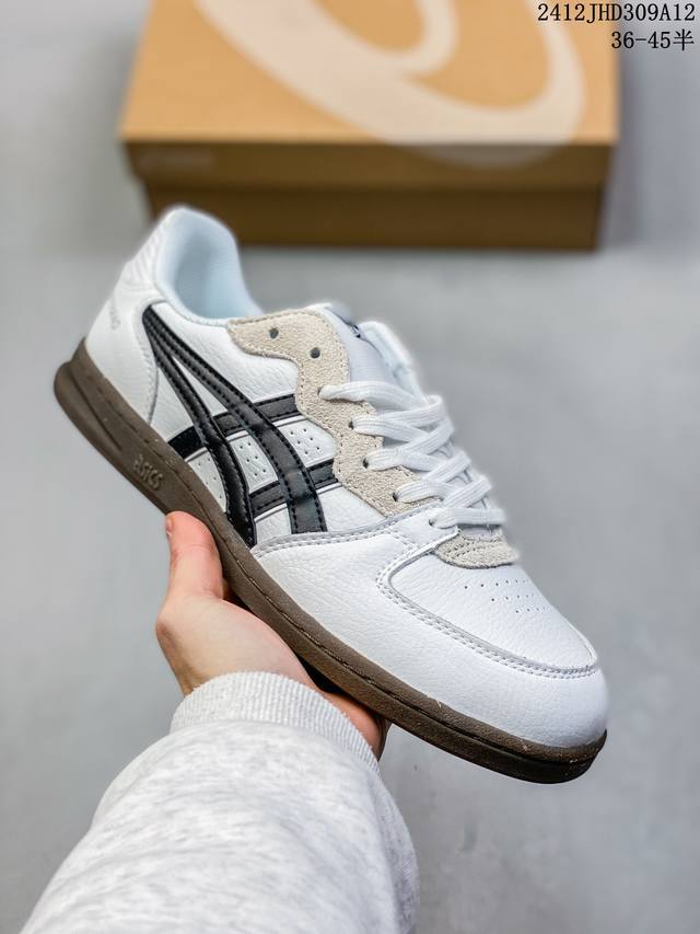 真标带半码 Hay X Asics Skyhand Og 阿斯克斯 低帮 绿白 男女同款耐磨低邦板鞋 Asics与丹麦内饰品牌hay在丹麦哥本哈根举行的设计活动