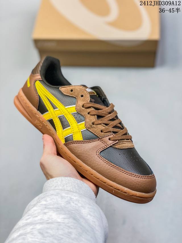 真标带半码 Hay X Asics Skyhand Og 阿斯克斯 低帮 绿白 男女同款耐磨低邦板鞋 Asics与丹麦内饰品牌hay在丹麦哥本哈根举行的设计活动