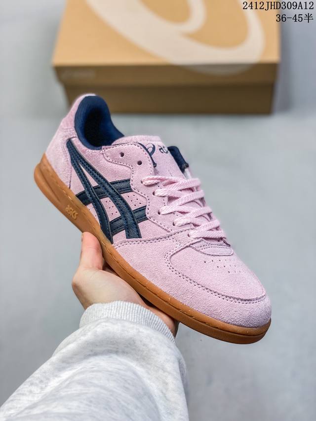 真标带半码 Hay X Asics Skyhand Og 阿斯克斯 低帮 绿白 男女同款耐磨低邦板鞋 Asics与丹麦内饰品牌hay在丹麦哥本哈根举行的设计活动