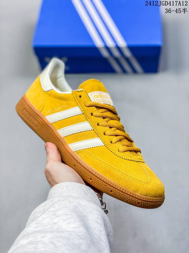 公司级阿迪达斯三叶草adidas Originals Samba Og 桑巴舞系列绅士德训足球风百搭低帮休闲运动板鞋 36-45 尺码:36 36.5 37 3