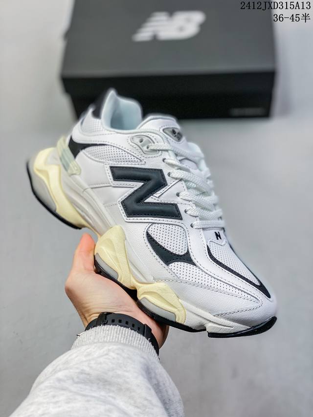 Joe Freshgoods X New Balance Nb9060 联名款 复古休闲运动慢跑鞋 鞋款灵感源自设计师本人对夏日的怀日回忆。鞋面大身由空间双格及