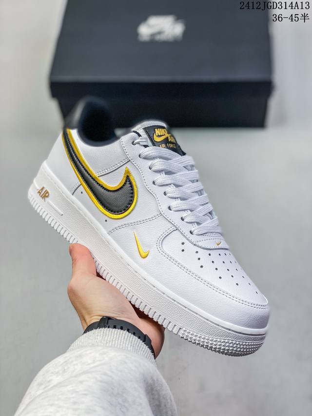 真标耐克nike Air Force 1 Low 空军一号 路易威登 联名 低帮百搭休闲运动板鞋 柔软、弹性十足的缓震性能和出色的中底设计，横跨复古与现代的外型