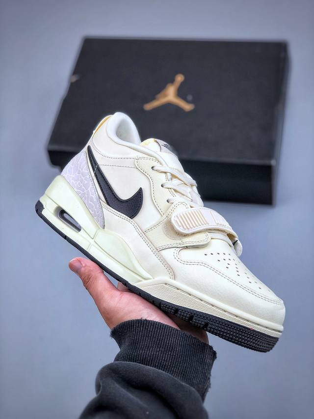 Air Jordan Legacy 312 Low Aj312 乔312 魔术贴三合一板鞋 Hv1807-101 尺码：36 36.5 37.5 38 38.5