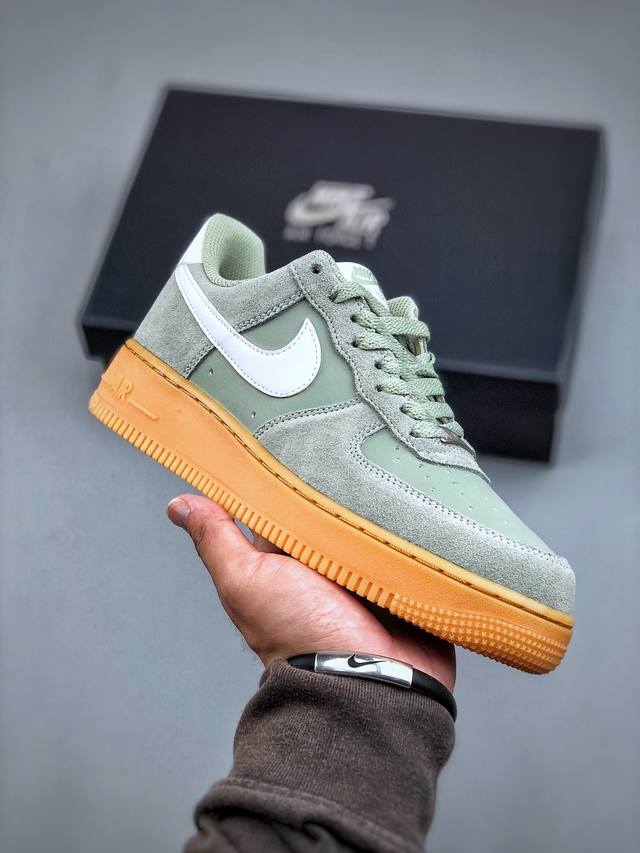 Nike Air Force 1'07 Low 空军一号低帮休闲板鞋 #原楦原纸板 纯正版型 高清洁度 内置全掌气垫 Fq8714-300 尺码：36 36.5