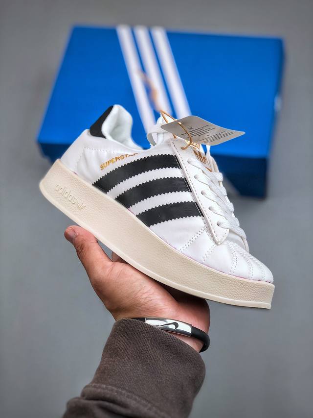 Adidas Originals Samba Home Black White 桑巴居家系列室内外秋冬一脚蹬保暖休闲面包棉鞋 尺码：36-45 半