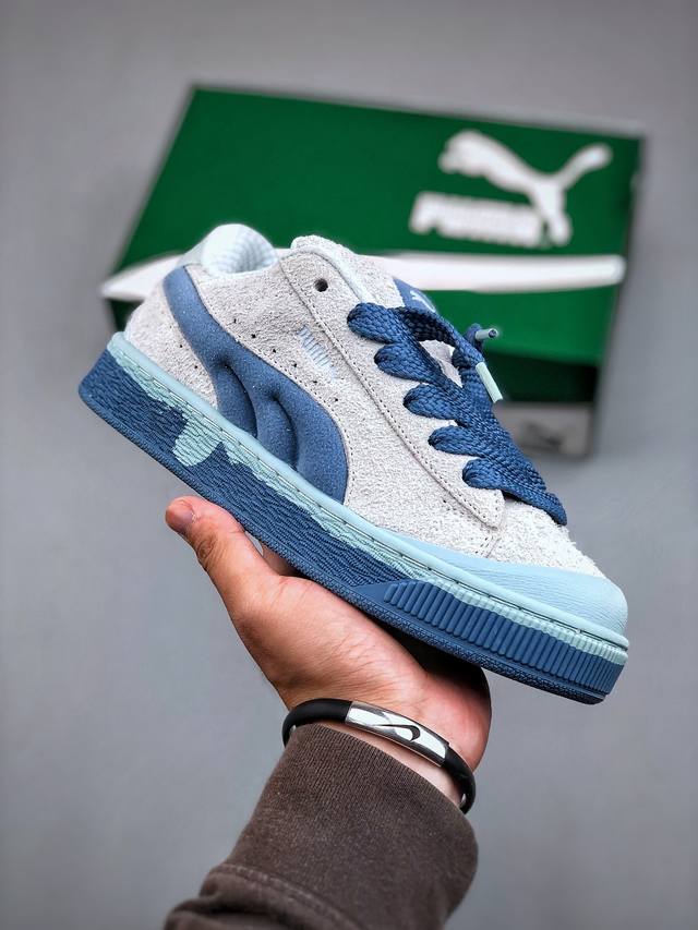 Puma Suede Xl 厚鞋舌轻便防滑低帮板鞋 完美细节 官方1:1 同步升级 Tr大底 中底走线 三维立体烫金logo 栩栩如生货号: 399099-04