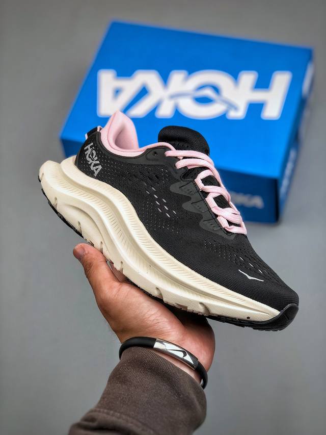 Hoka One One Kawana2 网面织物专业性能减震公路跑步鞋 实拍首发 采用了hoka先进的泡沫塑料和一流的几何结构中底泡棉将舒适性放在首位 无需填