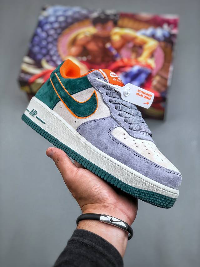 Nike Air Force 1 Low ’07 麂皮空军一号低帮休闲板鞋 原厂麂皮 原楦原纸板 纯正版型 正品nfc感应芯片 高清洁度 内置全掌气垫 货号：L