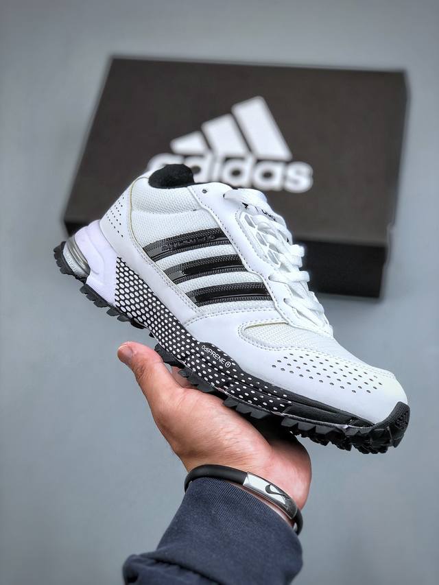 Adidas Marathon Response 马拉松贾卡轻质透气休闲运动跑鞋登山鞋货号:D96615 尺码:39 40 40.5 41 42 42.5 43