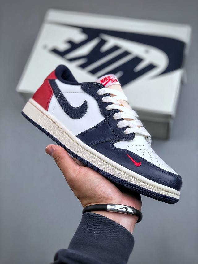 过验版本 Air Jordan 1 Low Aj1乔1 Og低帮文化篮球鞋白蓝紫红 Hq2993-100 全新og系列出货国内一线头部知名大厂出品 高端外贸零售