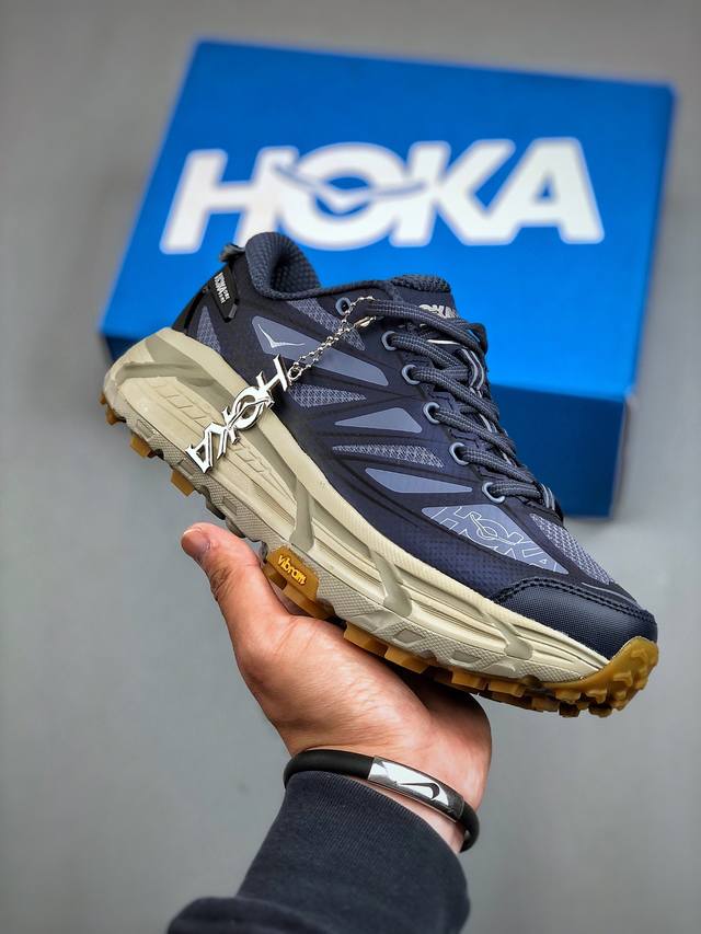 Hoka U Mafate Speed 2 马法特二代超轻厚底轻量山地跑步鞋 #轻量化材料fresh Foam。超轻量中底全部用料过3C认证！ 滚动平衡科技减少