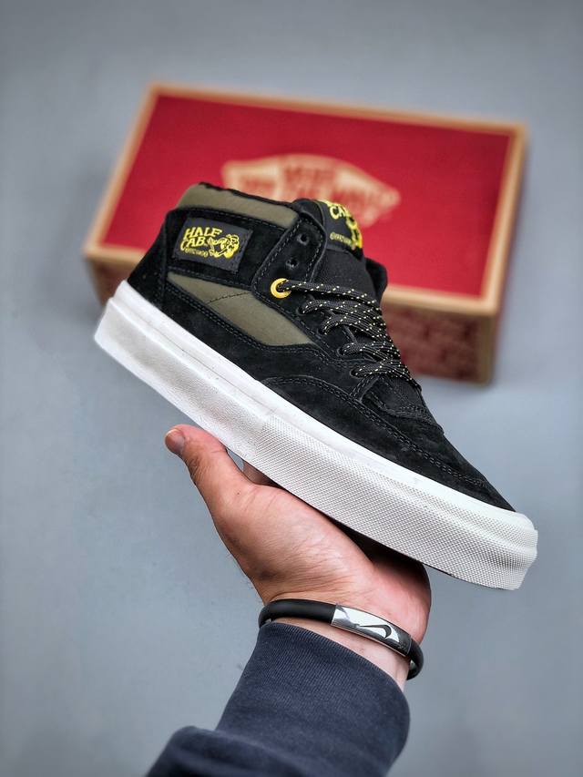 Supreme X Vans Half Cab Pro Skate 2024舒适休闲 防滑耐磨平衡轻便中帮板鞋 男女同款 尺码36-44