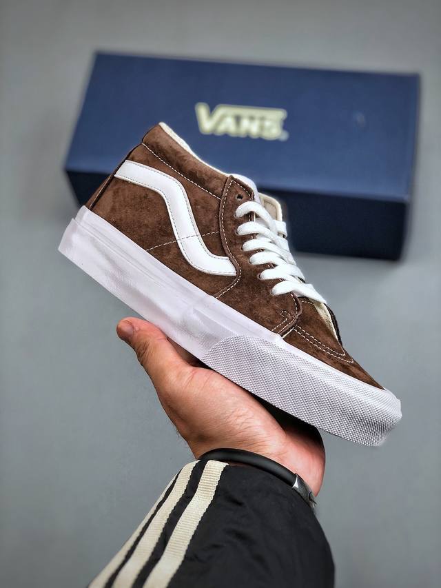 Vans Authentic 经典安娜海姆 全翻毛皮复古低帮高端硫化帆布鞋 Vn0A5Fbdolv 尺码：35 36 36.5 37 38 38.5 39 40