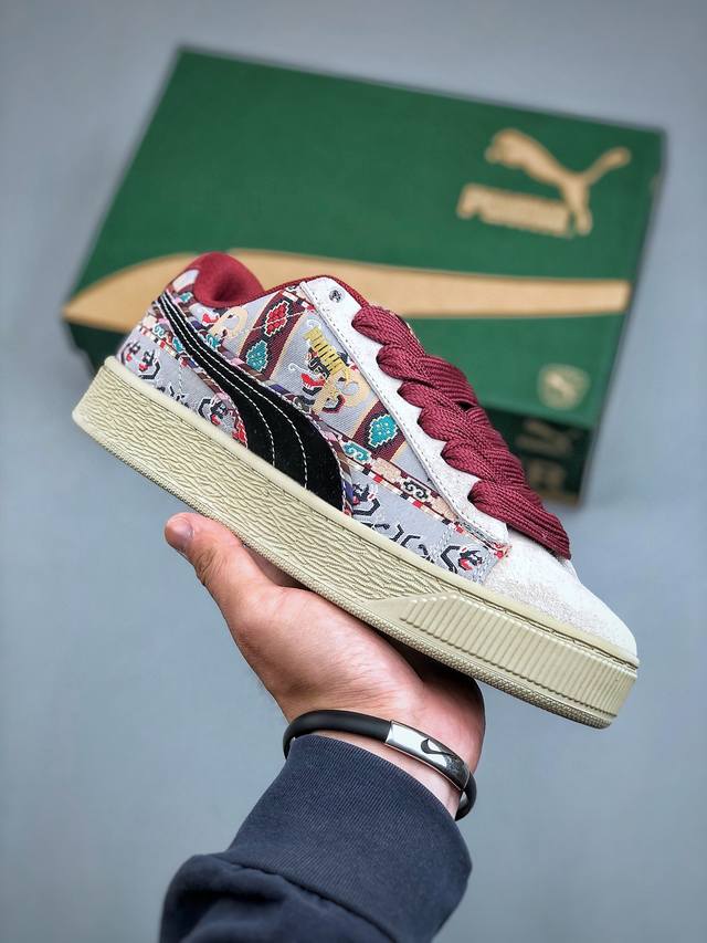 Zl Puma Suede Xl 彪马 头层猪八复古休闲板鞋 397197-01 尺码：36 37 37.5 38 38.5 39 40 40.5 41 42