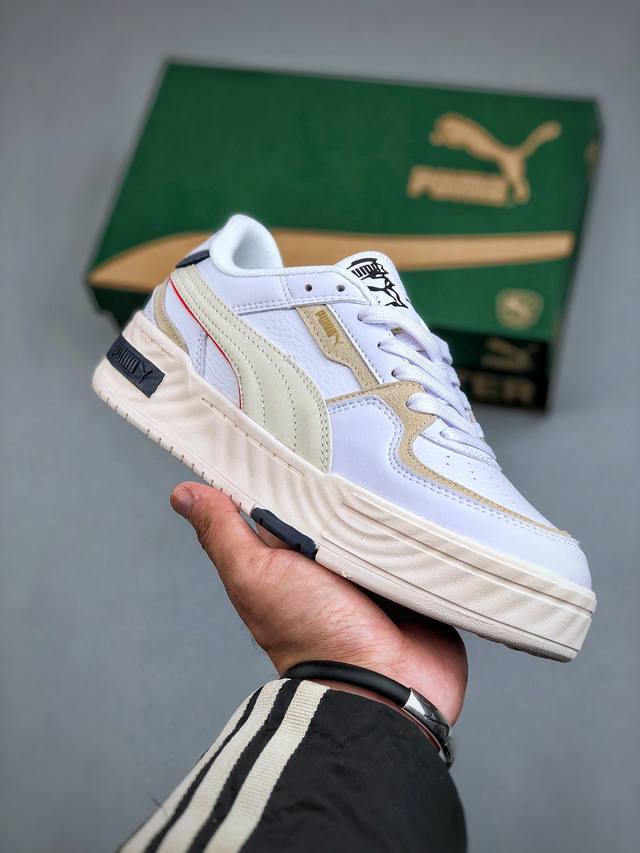 Puma Ca Pro Ripple Earth 复古单品 彪马 防滑耐磨低帮德训板鞋 395773 04 尺码：36-45 半