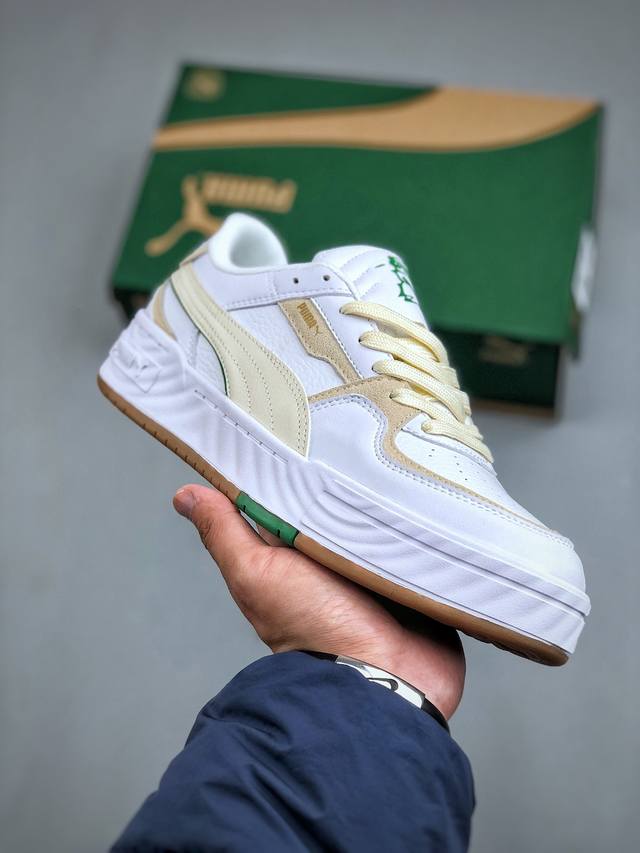 Puma Ca Pro Ripple Earth 复古单品 彪马 防滑耐磨低帮德训板鞋 395773 03 尺码：36-45 半