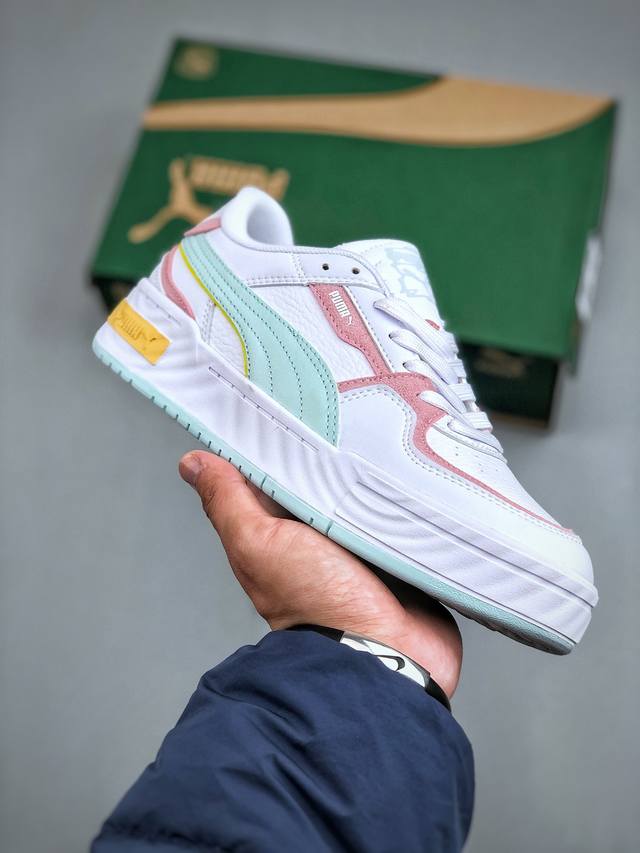 Puma Ca Pro Ripple Earth 复古单品 彪马 防滑耐磨低帮德训板鞋 395773 08 尺码：36-40 半