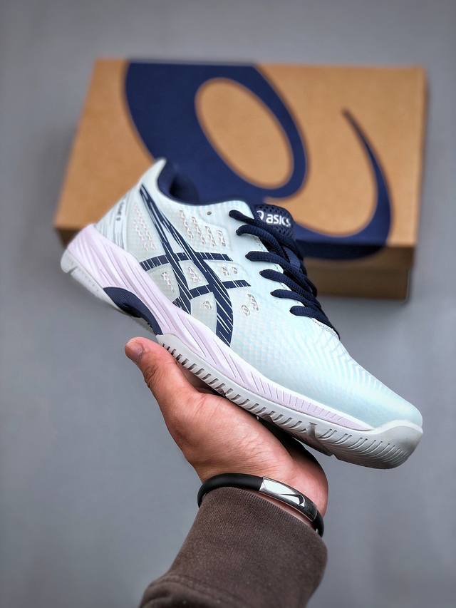 Asics Gel-Resolution 9 亚瑟士纯原版本亚瑟士运动休闲透气专业跑鞋 轻量舒适透气材质 全滴塑鞋面中底3D可视gel缓震胶效果 升级flyte