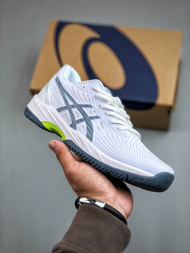 Asics Gel-Resolution 9 亚瑟士纯原版本亚瑟士运动休闲透气专业跑鞋 轻量舒适透气材质 全滴塑鞋面中底3D可视gel缓震胶效果 升级flyte