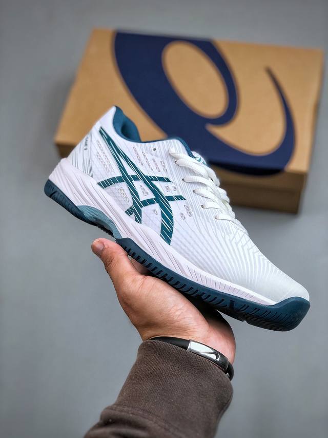 Asics Gel-Resolution 9 亚瑟士纯原版本亚瑟士运动休闲透气专业跑鞋 轻量舒适透气材质 全滴塑鞋面中底3D可视gel缓震胶效果 升级flyte