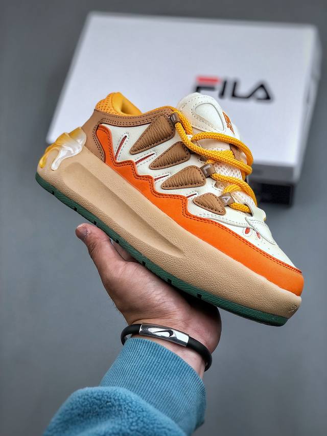 Fila Carrot 1.0 斐乐百搭休闲轻松舒适防滑减震耐磨萝卜鞋 F12W431212Fpd 尺码：35-40