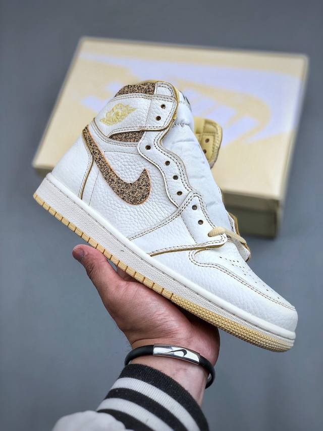 双十二特价福利 D版纯原 Air Jordan Aj1 Retro High 高帮香草米白色 Fd8631-100 外贸特供批次 终端控货优势输出 新配色不断更