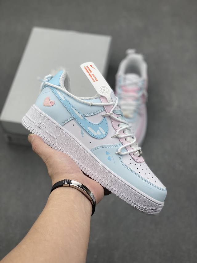 海外限量发售！公司级nike Air Force 1 '07 Low 空军一号 低帮 运动鞋 休闲鞋 折边针车 工艺难度大 原楦头原纸板 原装鞋盒 定制五金配件