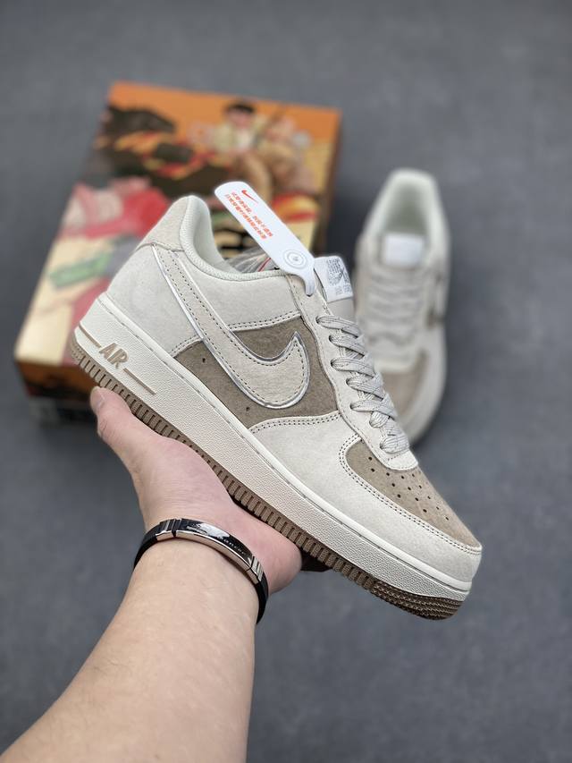 Akira X Air Force 1 '07 Low 联名米酒红原楦头原纸板 打造纯正空军版型#专注外贸渠道 全掌内置蜂窝气垫 #原盒配件 原厂中底钢印、拉帮