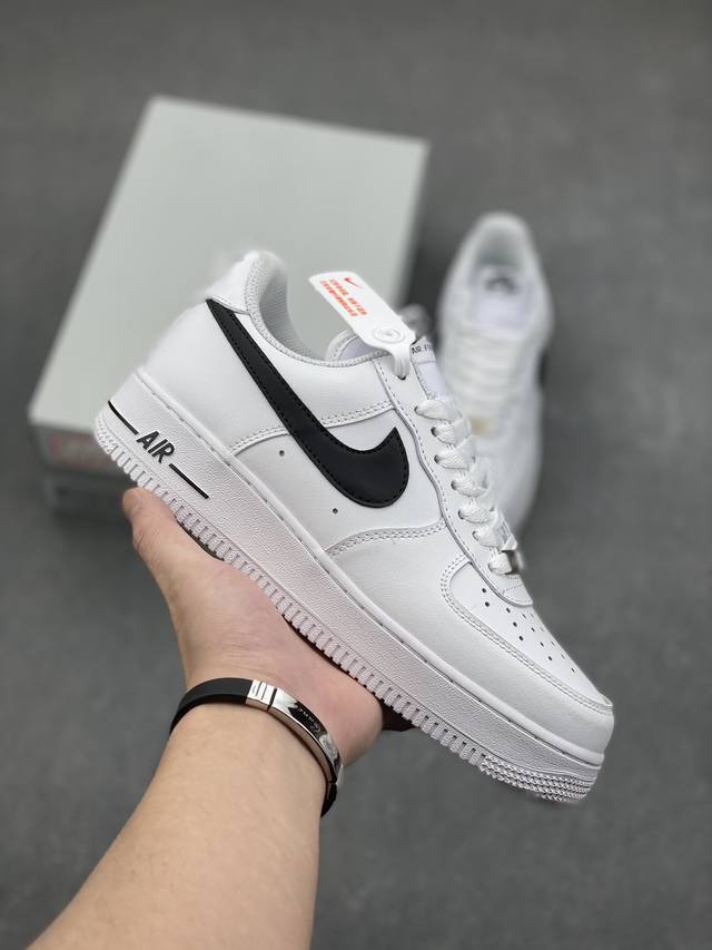 超级福利长期补货 特价 Nike Air Force 1 Low White And Black 白黑 小权志龙官方同步 原装级别 原楦头原纸板 打造纯正空军版