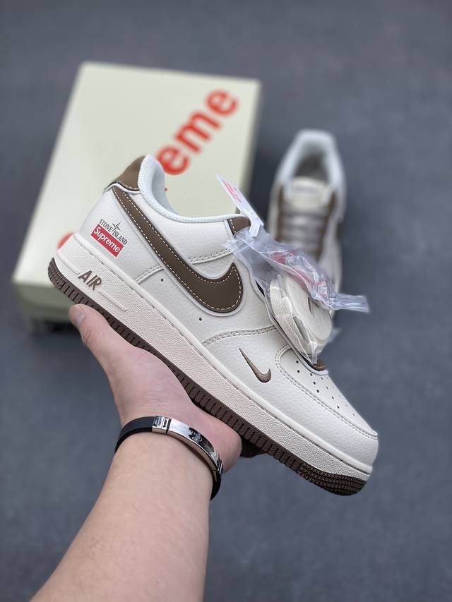 海外限量发售！公司级nike Air Force 1 '07 Low 空军一号 低帮 运动鞋 休闲鞋 折边针车 工艺难度大 原楦头原纸板 原装鞋盒 定制五金配件