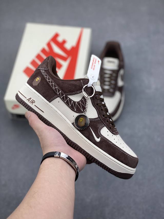 海外限量发售！公司级nike Air Force 1 '07 Low 空军一号 低帮 运动鞋 休闲鞋 折边针车 工艺难度大 原楦头原纸板 原装鞋盒 定制五金配件