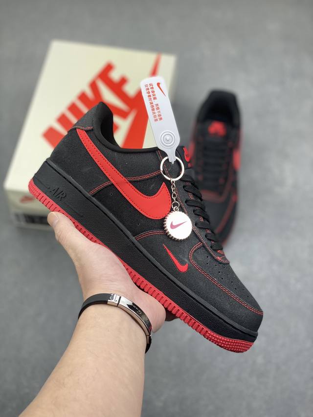 海外限量发售！公司级nike Air Force 1 '07 Low 空军一号 低帮 运动鞋 休闲鞋 折边针车 工艺难度大 原楦头原纸板 原装鞋盒 定制五金配件