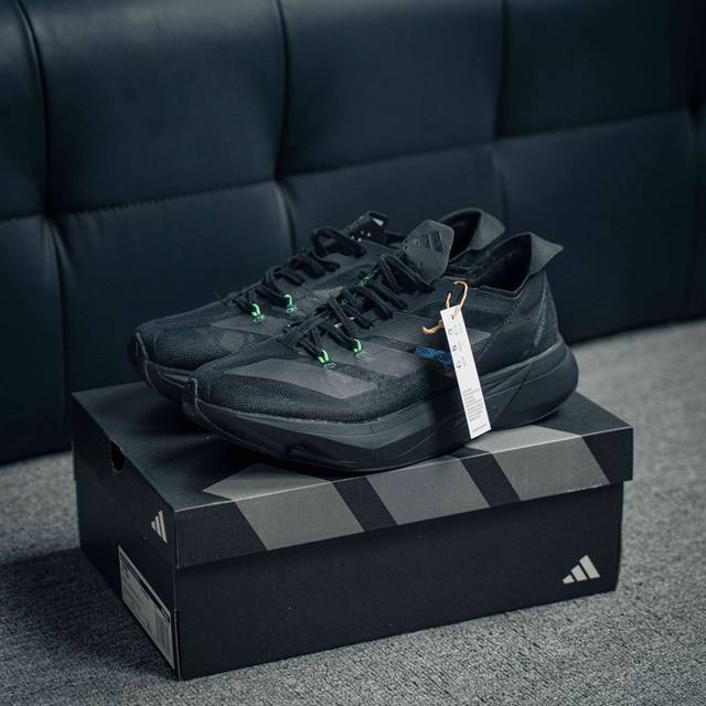 阿迪达斯 Adidas Adizero Pro 3 运动舒适防滑耐磨 低帮跑步鞋 阿迪达斯革新力作 破纪录轻跑鞋 Adizero Adios Pro Evo 极