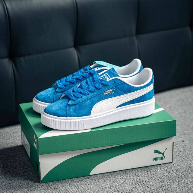 Puma Suede Platform Core 彪马复古休闲板鞋 货号：395205 01 尺码：36 36.5 37.5 38 38.5 39 40 40.