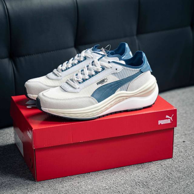 Puma Rider Elite 彪马舒适简约耐磨透气低帮休闲板鞋 货号：402922 02 尺码：36 37 37.5 38 38.5 39 40 40.5