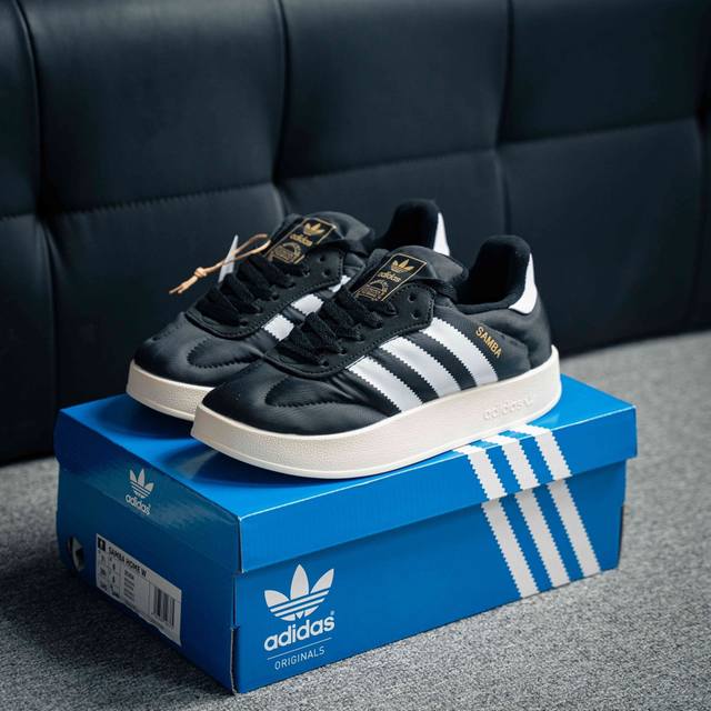 阿迪达斯adidas Gazelle Home 贝壳头系列低帮厚底松糕经典百搭休闲运动板鞋 货号：Ie1434 尺码：36 37 37.5 38 38.5 39