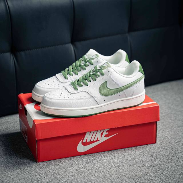 Nike Court Vision Low Lo 低帮复古百搭透气休闲运动板鞋 货号：Fj5480 尺码：36 36.5 37.5 38 38.5 39 40