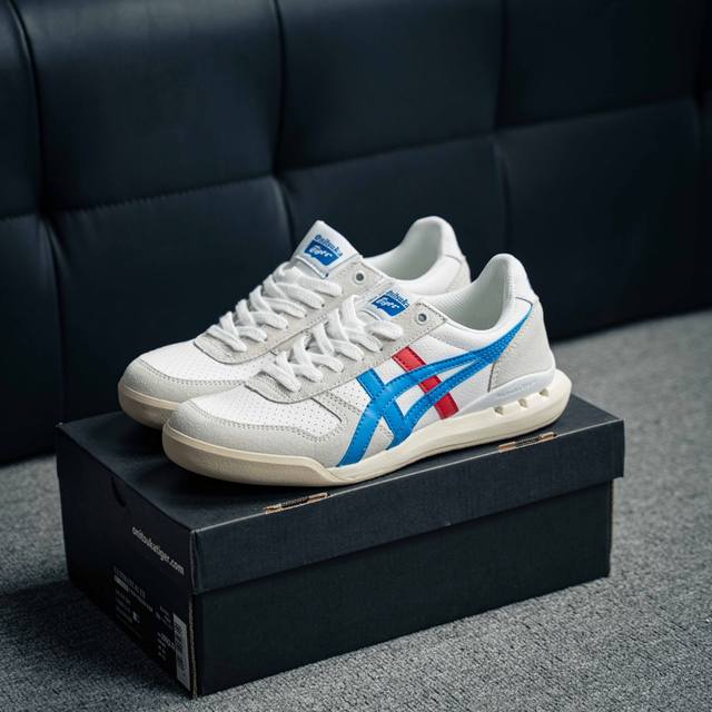 Onitsuka Tiger鬼塚虎 Ultimate 81 Ex 舒适减震防滑耐磨透气轻便 低帮 休闲跑步鞋 货号：1183B510-101 尺码：36 37