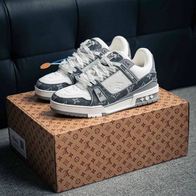 Tyler X Louis Vuitton 路易威登 Lv Trainer 联名款 低帮休闲板鞋 海淘代购同渠道品质 高端零售 外贸充正专供 原版购入开发 Zp