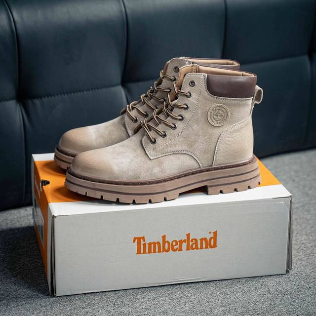 新货timberland添柏岚 天伯伦户外高帮休闲大黄靴系列 #广东大厂品质 原盒原包装 #24Ss新款 时尚潮流搭配 面料采用意大利顶级磨砂细纹牛皮 搭配防臭