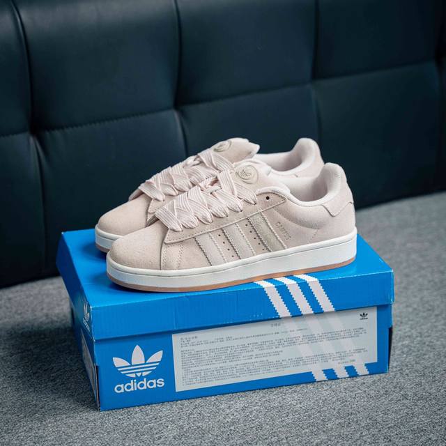 Adidas Originals Campus 00S 学院系列面包风经典复古低帮百搭休闲运动板鞋 货号：Ji1983 尺码：36 37 37.5 38 38.